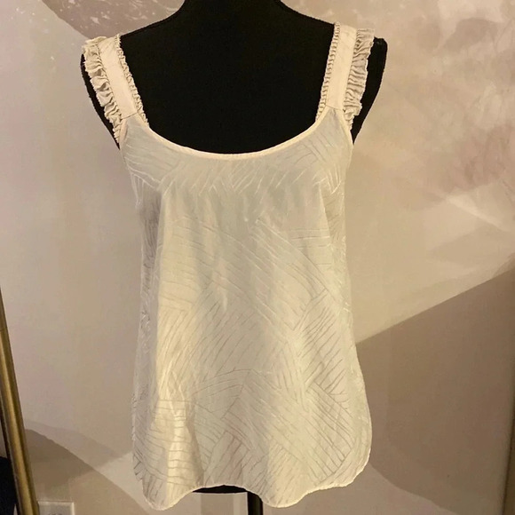 Marc by Marc Jacobs ivory silk top size 2 - Picture 1 of 5
